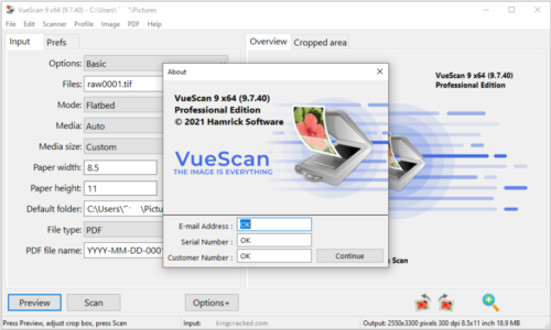 VueScan Pro 9.7.6.8 Crack + Serial Key Full Download [Latest]